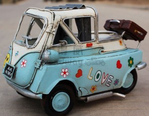 Tinplate BMW Isetta 