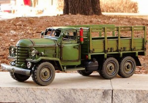 Tinplate Army Truck Model