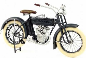 tinplate Harley Davidson 1909 Twin 5D V-Twin