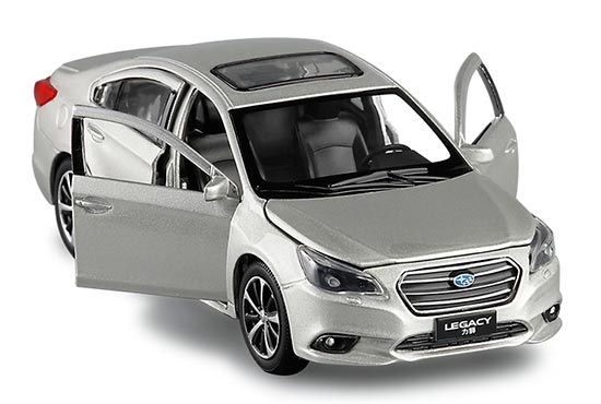 1/32 Subaru Legacy Diecast Toy in Silver