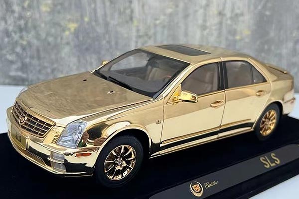 2007 Cadillac SLS Diecast Model in Golden