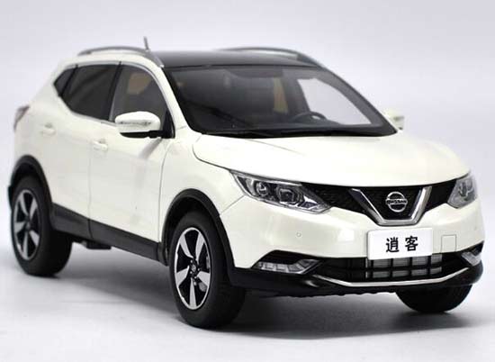 2016 Nissan Qashqai Diecast Model in White