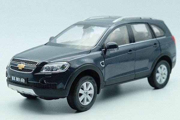 2008 Chevrolet Captiva Diecast Model in deep blue