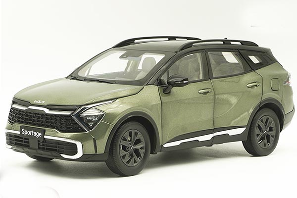 2023 Kia Sportage Diecast Model in Green