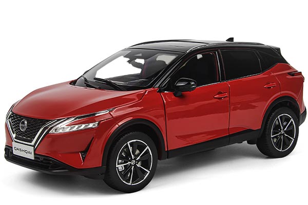 2023 Nissan Qashqai Diecast Model in Red