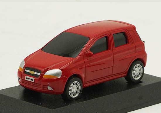 1/64 Chevrolet AVEO Toy in Red