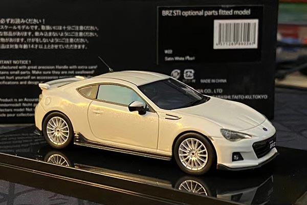 Subaru BRZ STI Sports Model in White