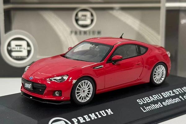 2013 Subaru BRZ STI tS in Red