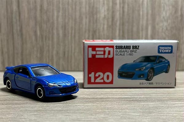 2014 Subaru BRZ Car Toy in Blue