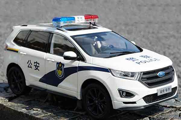 1/18 Ford Edge Police Car Model