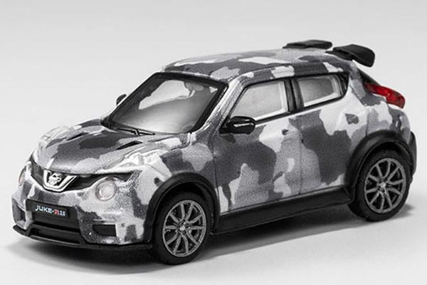 1/64 Nissan Juke R Model in Gray