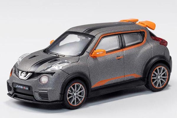 1/64 Nissan Juke R Model in Gray(Orange))