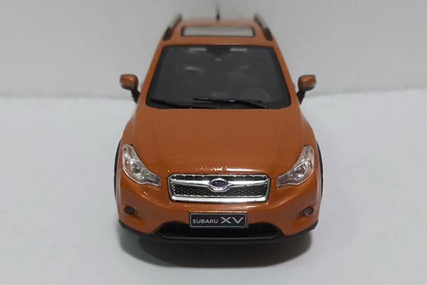 1/43 Subaru XV Diecast Model in Orange